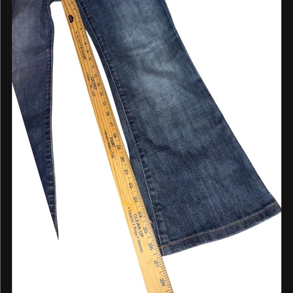 Y2K Joe's Jeans Provocateur Light Blue Flare Women's Jeans - Picture 4 of 10